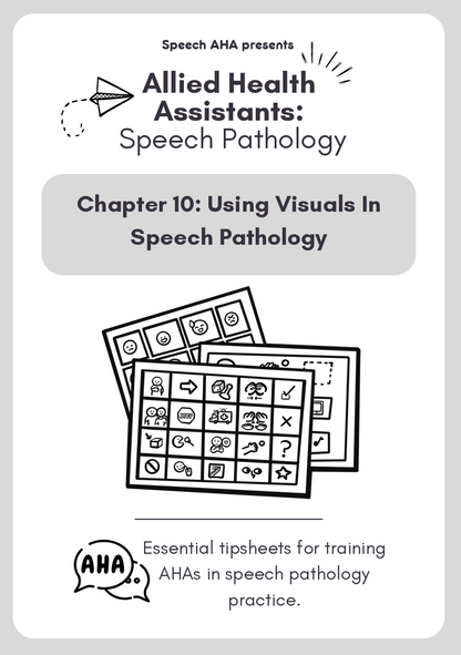 Chapter 10: Using Visuals in Speech Pathology