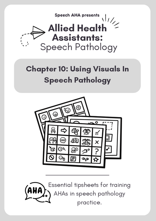 Chapter 10: Using Visuals in Speech Pathology